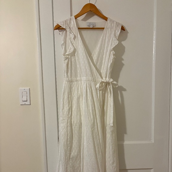 Ruffled Cotton Wrap Dress - & Other Stories - Picture 1 of 2